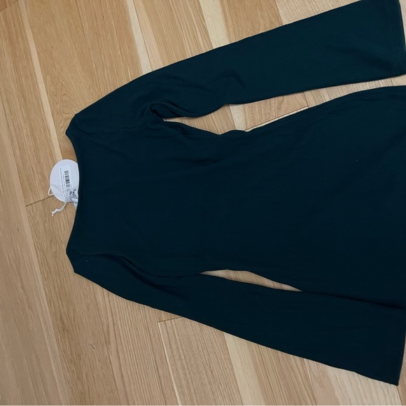 Princess Polly NWT Dax Long Sleeve Mini Dress Forest Green - Picture 8 of 8